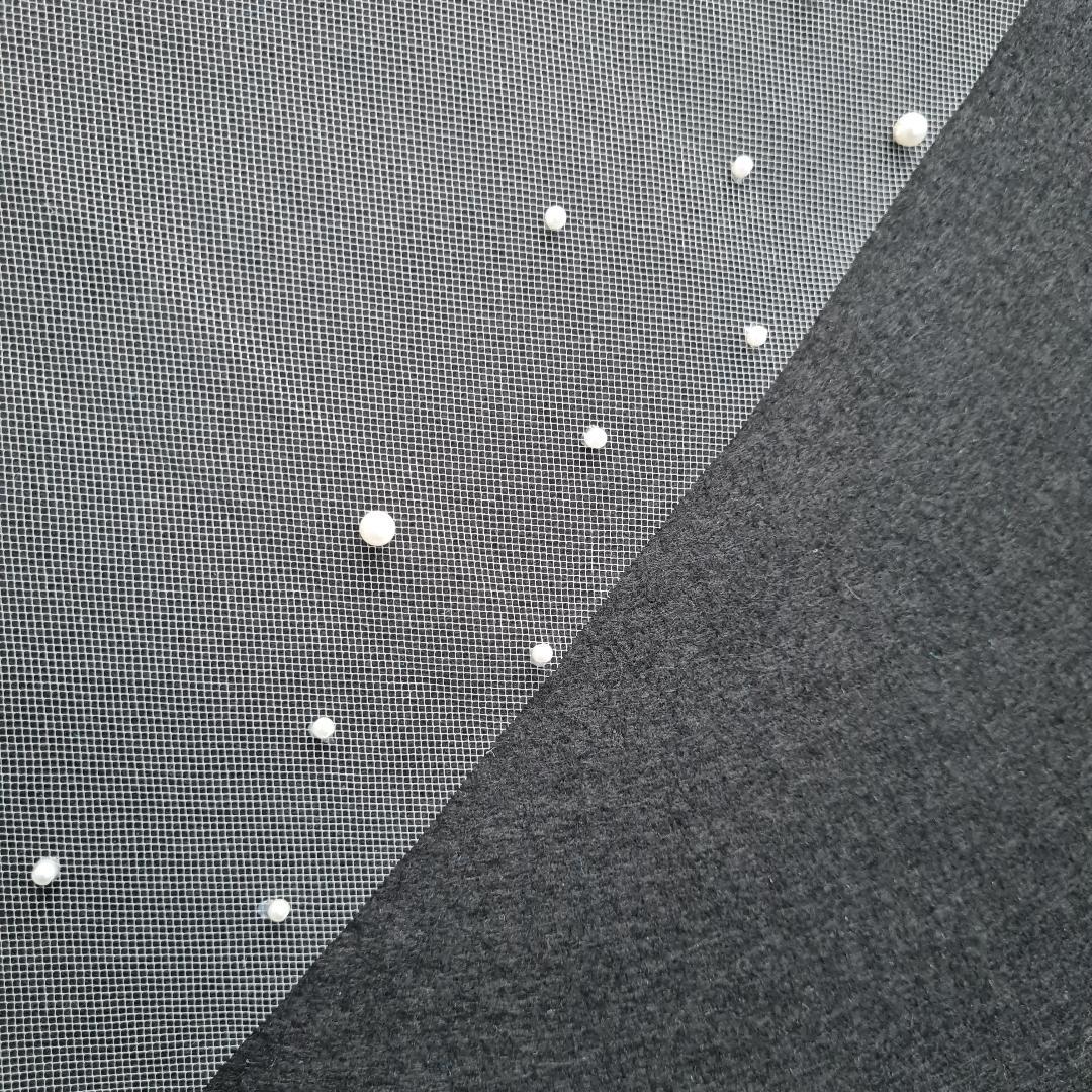 Twilight Designs TLV8126, Single Tier pearl trim veil