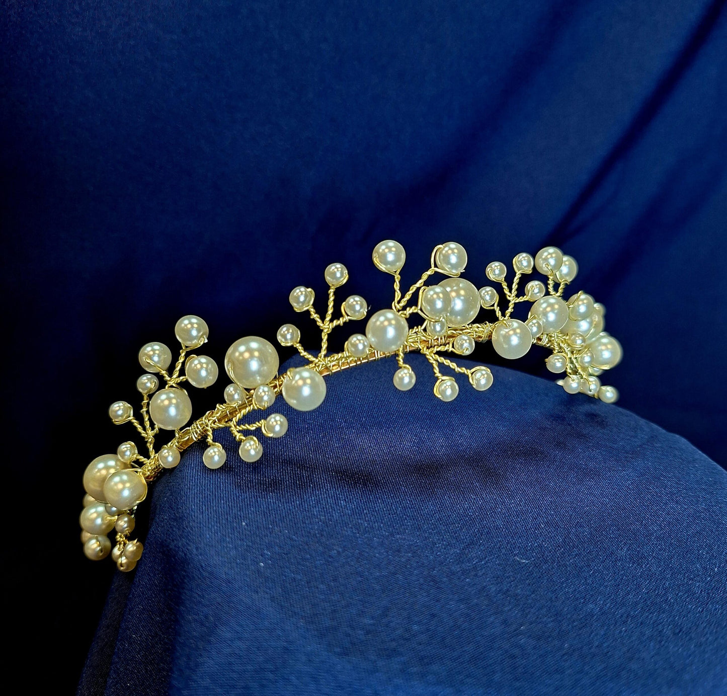 Arianna Siren Pearl Tiara