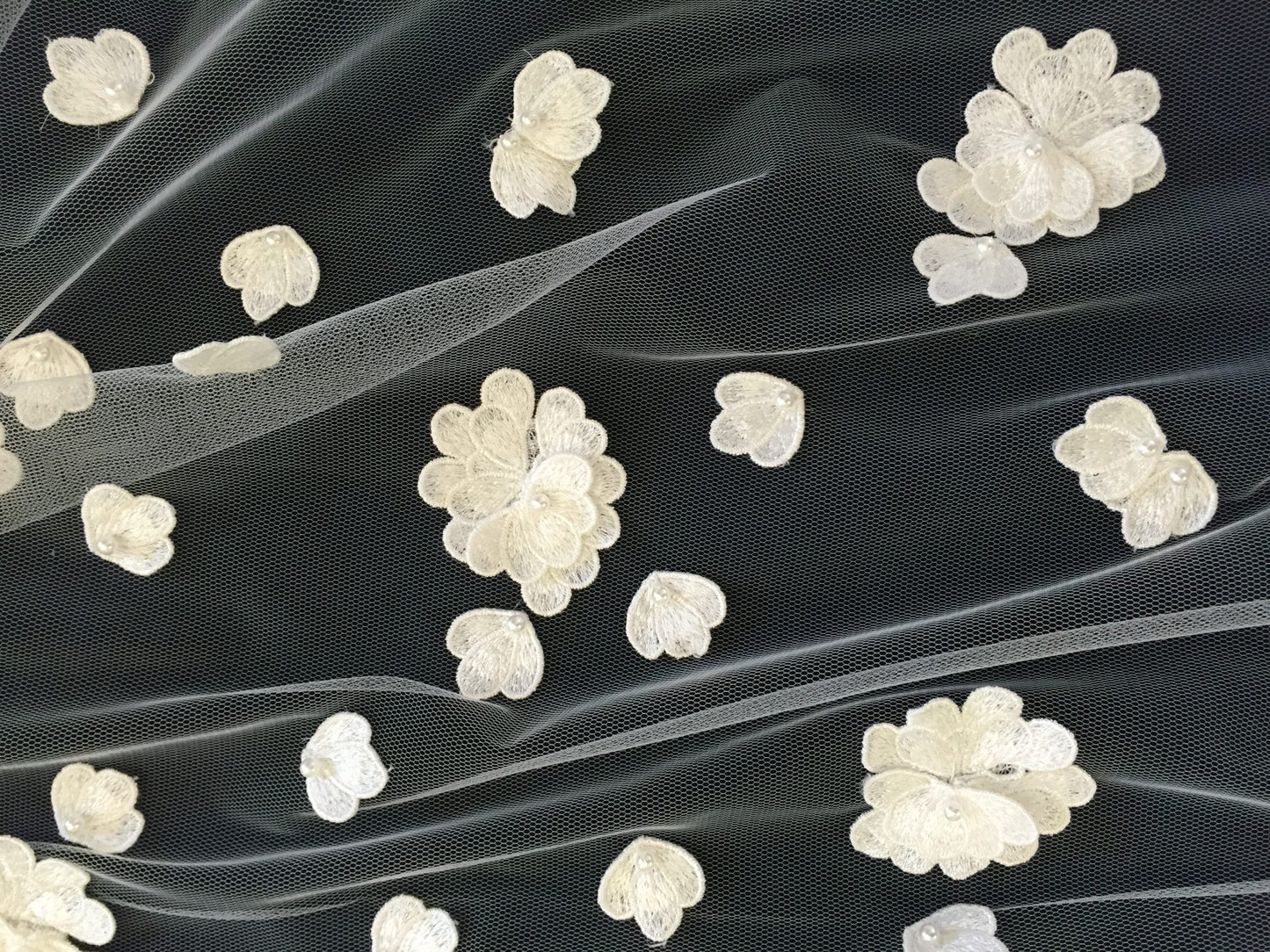 Helen Martin Poppy Veil - Ivory