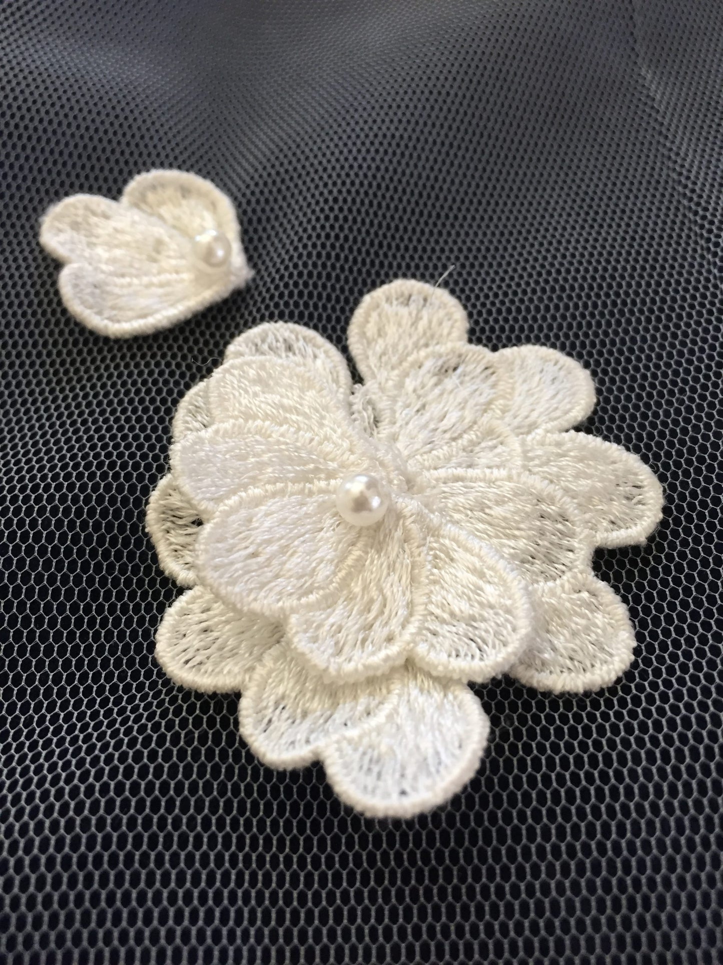 Helen Martin Poppy Veil - Ivory