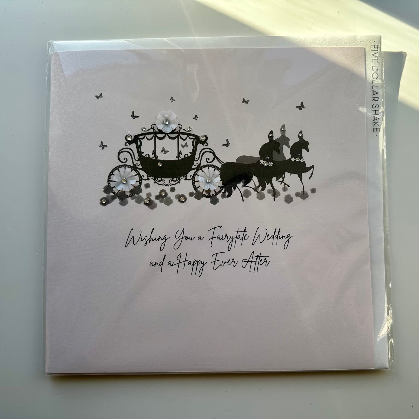 Five Dollar Shake Fairytale Wedding Card - Large