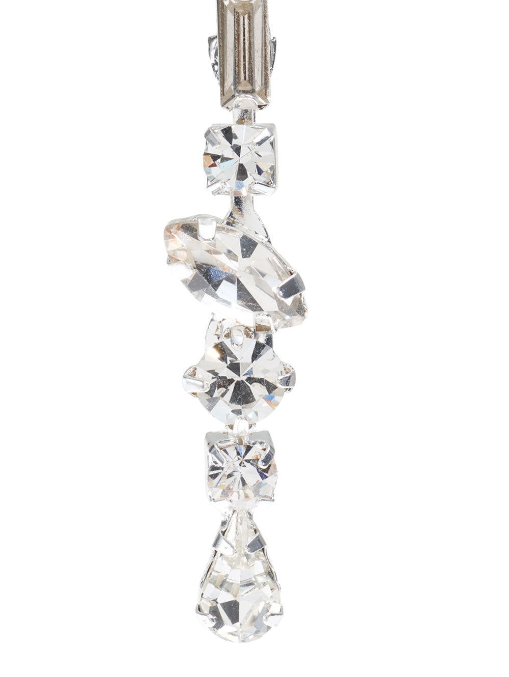 Poirier NC-133 diamante drop earrings