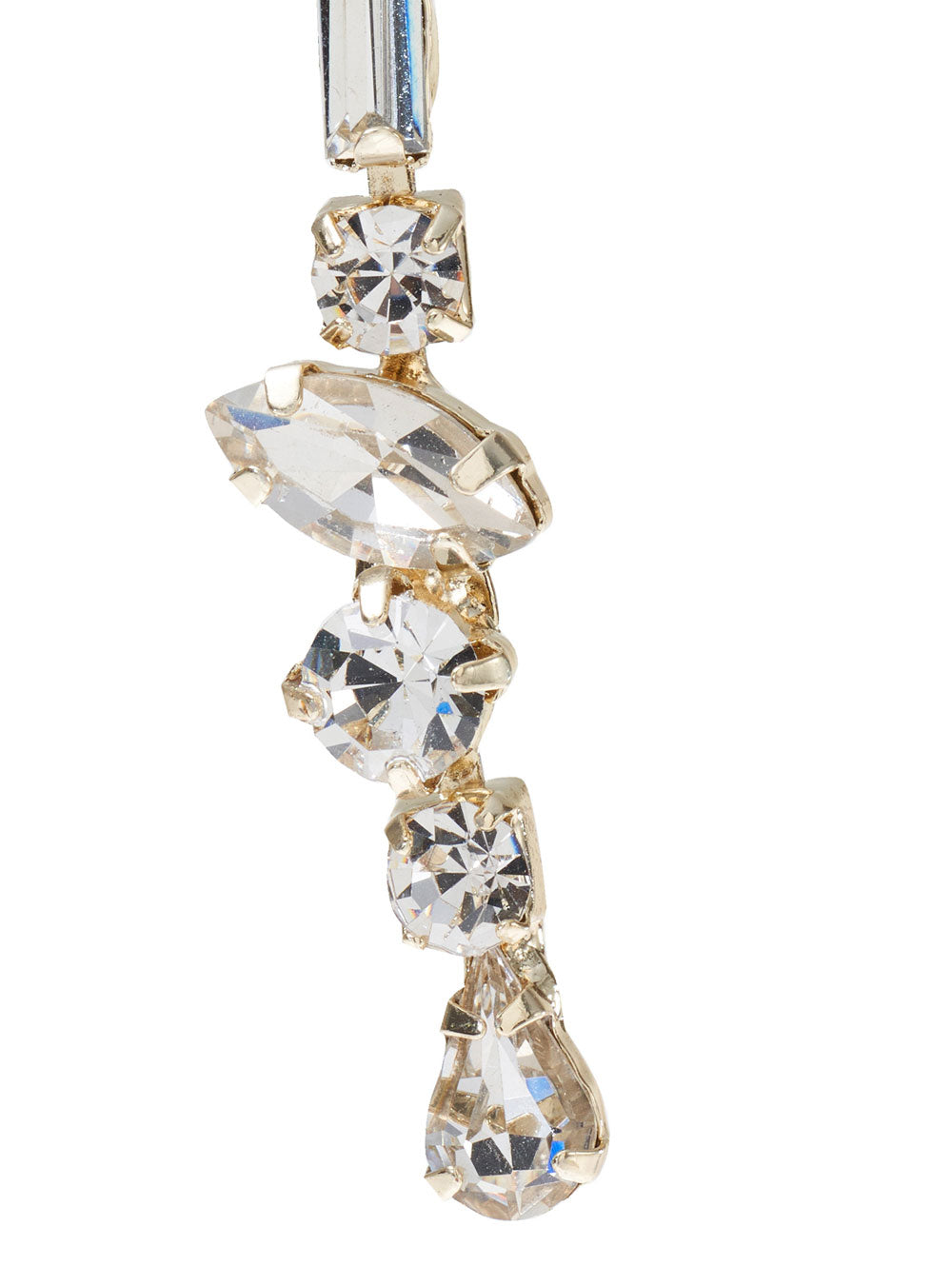 Poirier NC-133 diamante drop earrings