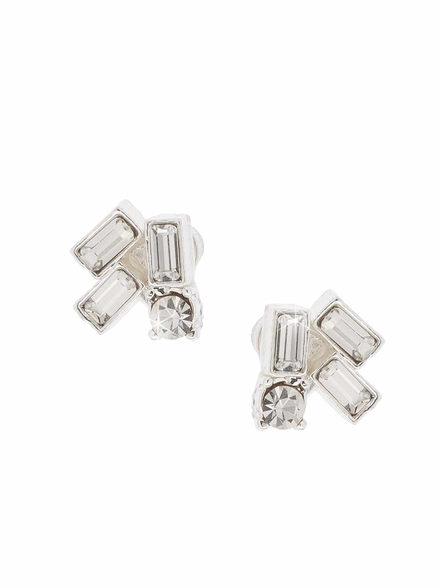 Poirier NC1394 Diamante Stud Earrings, ex-display