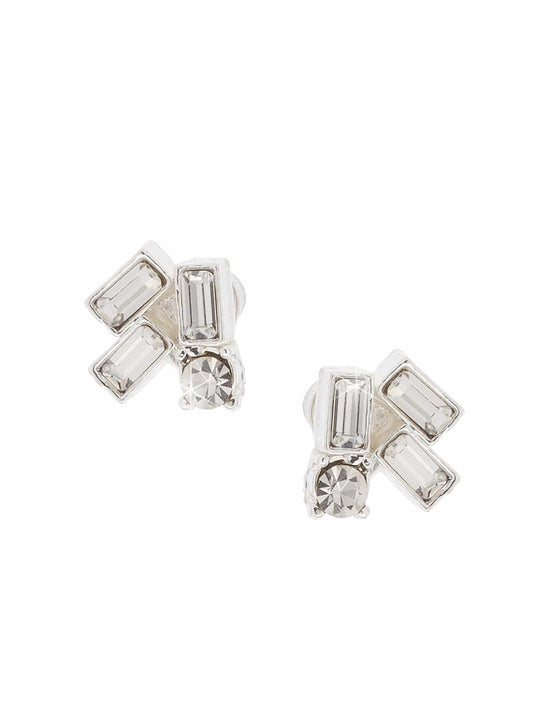 Poirier NC1394 Diamante Stud Earrings
