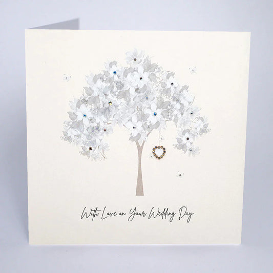 Five Dollar Shake Tree Love Wedding Day Card - Large