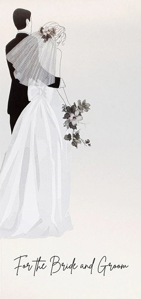 Five Dollar Shake Bride and Groom Money Wallet