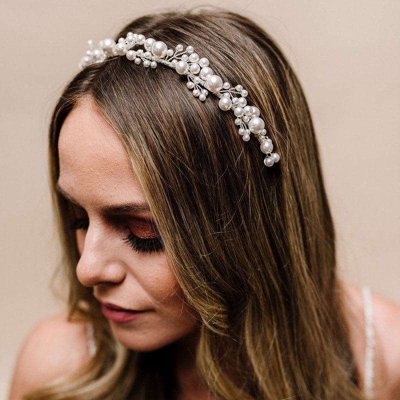 Arianna Siren Pearl Tiara