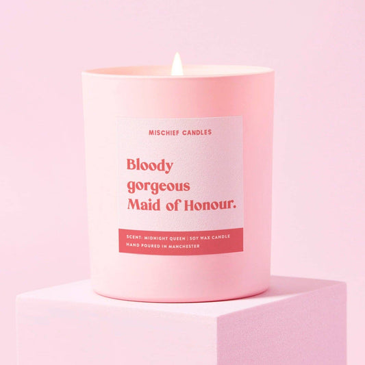 Bloody Gorgeous Maid of Honour, Soy Wax Candle