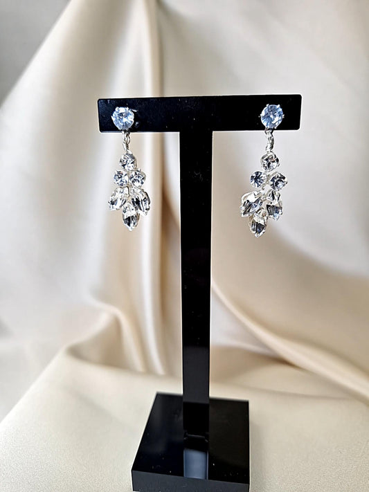Arianna Ayla Diamanté Drop Earrings