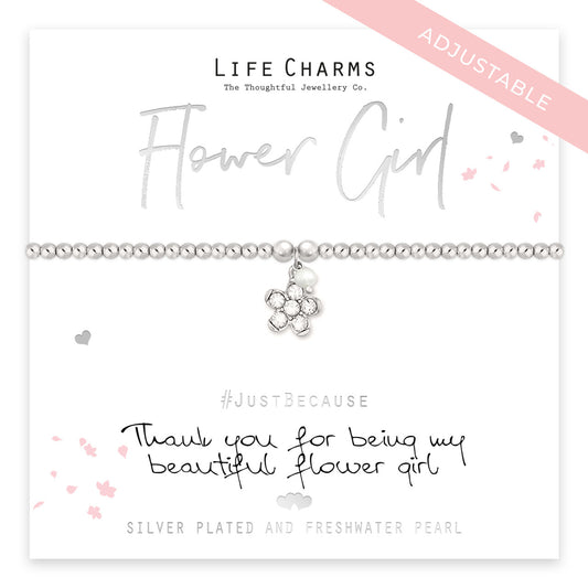 Life Charms - Thank you Flower Girl Gift