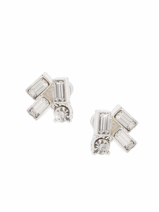 Poirier NC1394 Diamante Stud Earrings, ex-display