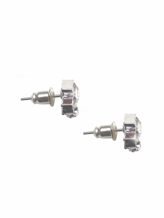 Poirier NC1394 Diamante Stud Earrings, ex-display