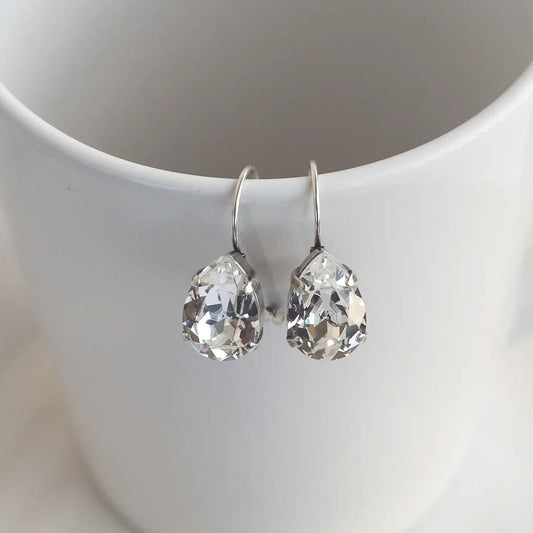 Rachel Marie Designs Priscilla Pearshape Teardrop Bridal Earrings